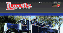 Desktop Screenshot of lovettstowing.com