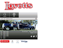 Tablet Screenshot of lovettstowing.com